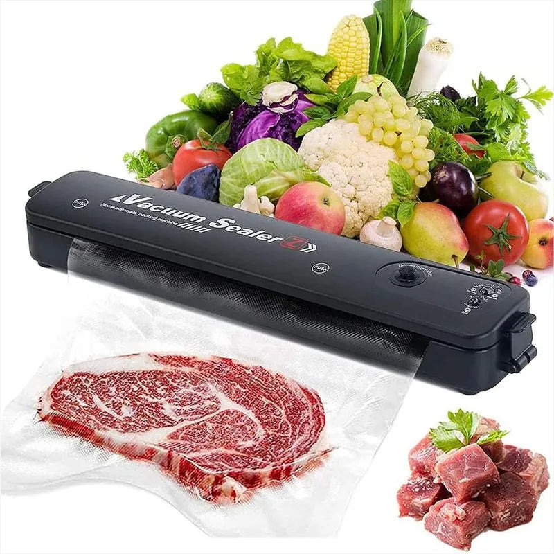 🛒✨ Máquina Selladora al Vacío – Conserva tus Alimentos Frescos por Más Tiempo! 🔄🥩-Pide Y Paga En Casa + Envío Gratis.