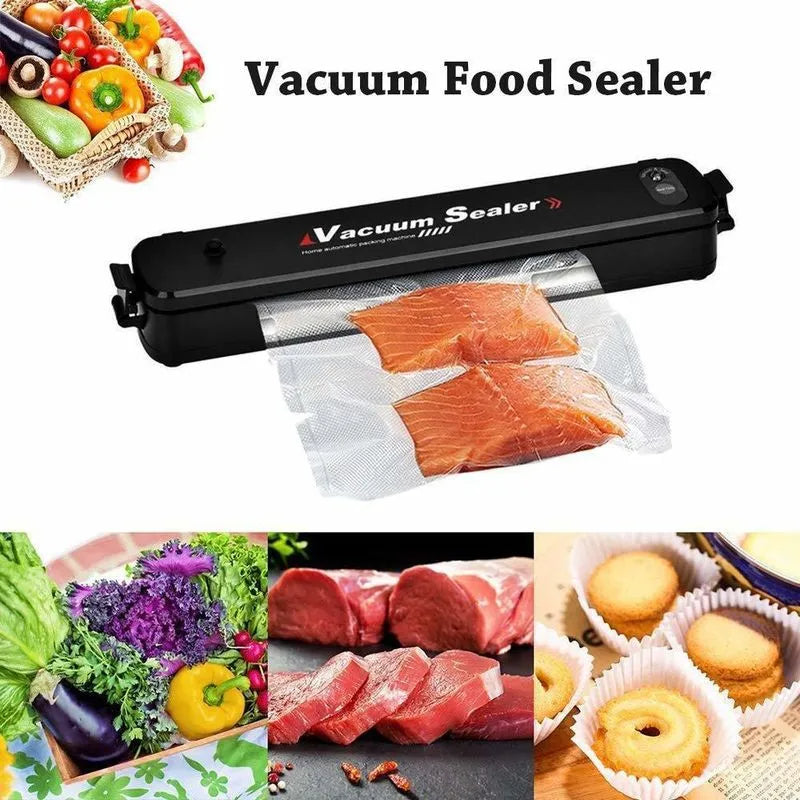 🛒✨ Máquina Selladora al Vacío – Conserva tus Alimentos Frescos por Más Tiempo! 🔄🥩-Pide Y Paga En Casa + Envío Gratis.