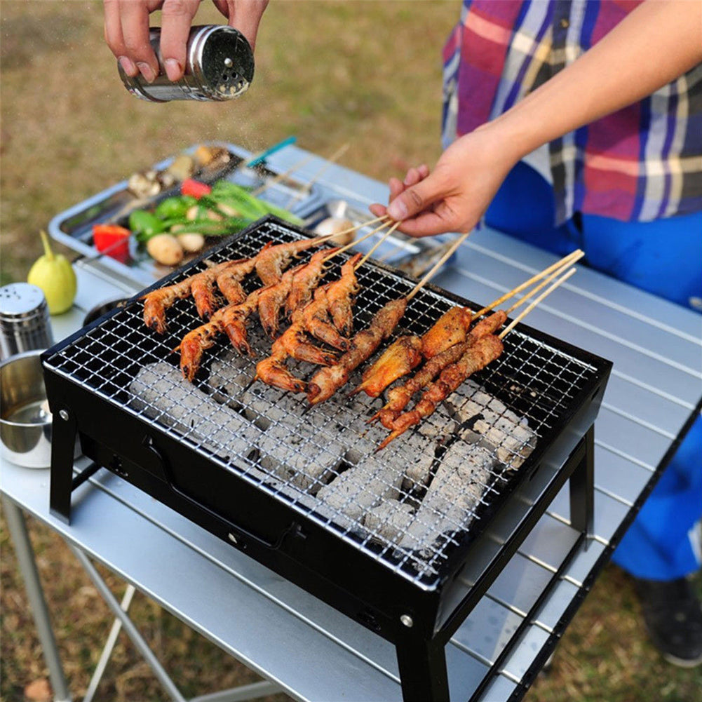 🔥 Parrilla Plegable Portátil – Asados Perfectos en Cualquier Lugar! 🍖✨-Pide Y Paga En Casa + Envío Gratis.