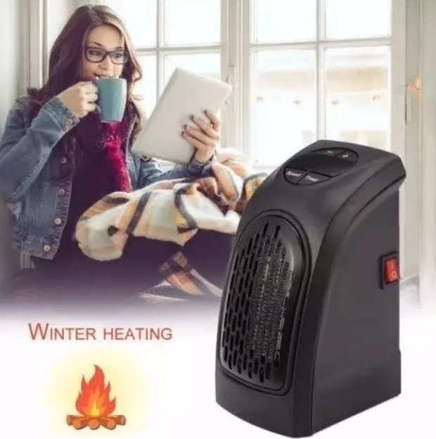 🔥 Calentador Eléctrico Portátil 400W – Calor Instantáneo en Cualquier Lugar! ❄️⚡-Pide Y Paga En Casa + Envío Gratis.