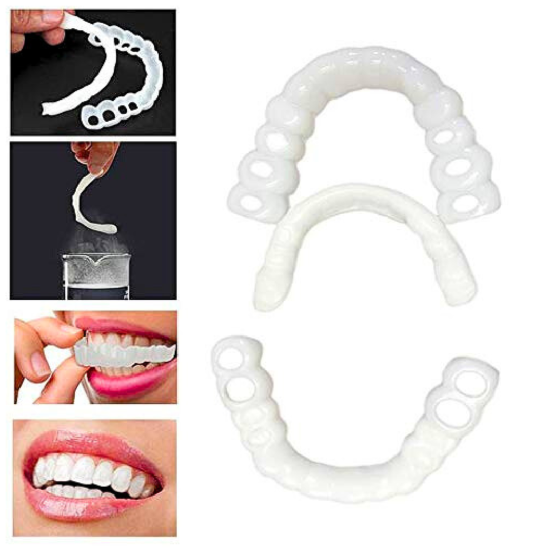 😁 Carillas Postizas Snap-On Smile – Sonríe con Confianza al Instante! ✨🦷-Pide Y Paga En Casa + Envío Gratis.