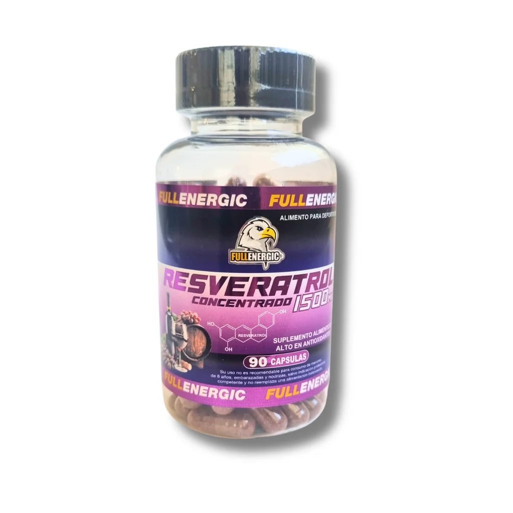 Resveratrol® ORIGINAL  ¡Siéntete Con Más Energía Y Fuerza En El Día! Pide Y Paga En Casa + Envío Gratis.