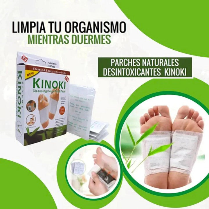 🌿 Parches Desintoxicantes Kinoki – Elimina Toxinas, Revitaliza tu Cuerpo y Mejora tu Bienestar ✨  - Pide Y Paga En Casa + Envío Gratis