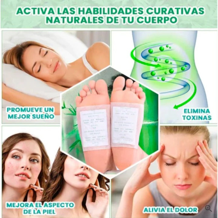 🌿 Parches Desintoxicantes Kinoki – Elimina Toxinas, Revitaliza tu Cuerpo y Mejora tu Bienestar ✨  - Pide Y Paga En Casa + Envío Gratis